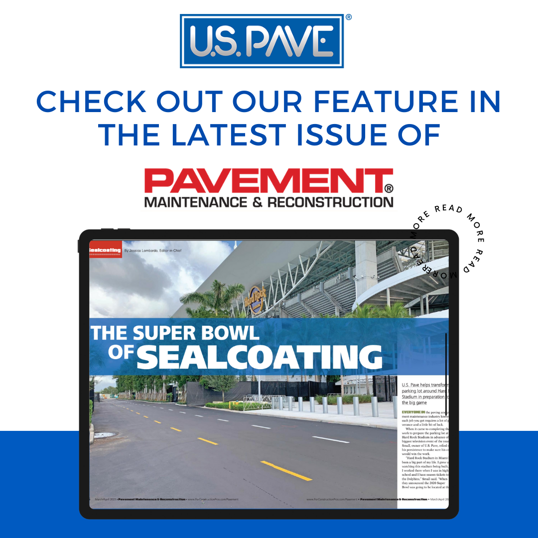 page of pavement maintenance and reconstruction magazine