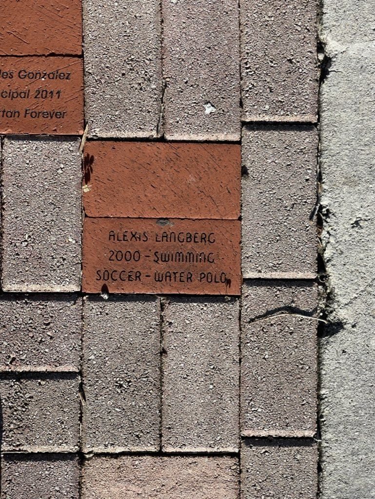The Spartan brick walk at Hollywood Hills